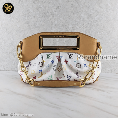 Louis Vuitton White Multicolore Monogram canvas Judy PM Bag