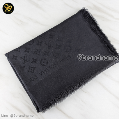 Louis Vuitton	Monogram Shawl soft silk-and-wool