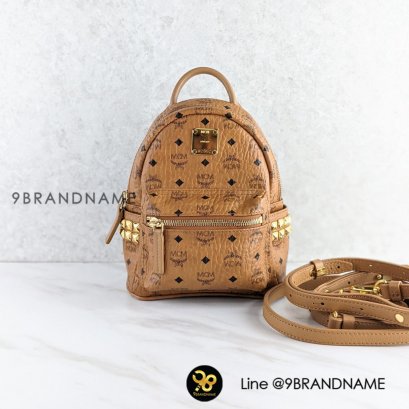 MCM Backpack Xmini Calf  Visetos