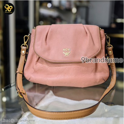 MCM Shoulder Bag Leather แบรนด์เนมมือสอง