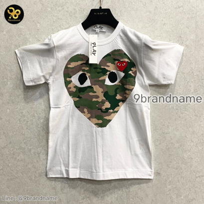 Play	Camouflage heart T shirt