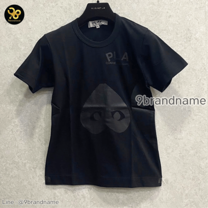 Play Three Heart Screenprint T-Shirt