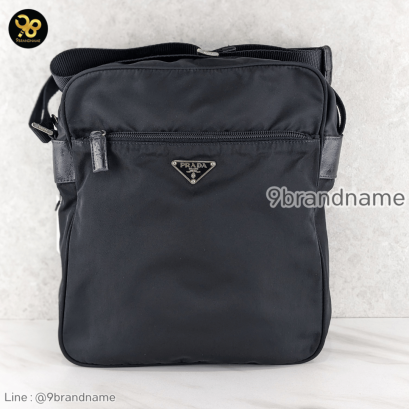 Prada Shoulder Bag Nylon Black