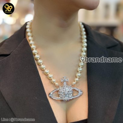 New Vivienne Westwood Orb Logo Pendant Necklace
