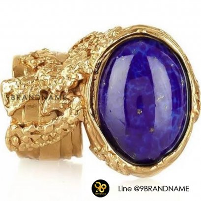 YSL Arty Ring Blue Minarals Gold