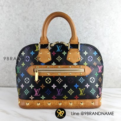 Louis Vuitton Alma Multicolor​ Canvas​ แบรนด์เนมมือสอง