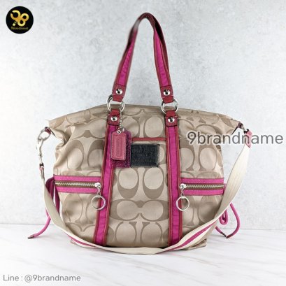 Coach Poppy Shoulder Bag Purse Satchel