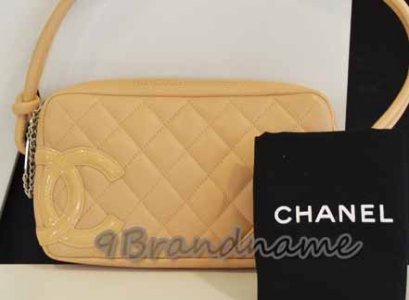 Chanel Cambon Pochette สี Beige น่ารักมากค่ะ สวยกิ๊ก