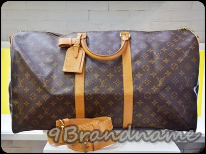Louis Vuitton Keepall Bandouliere Monogram size 55 with strap กระเป๋าเดินทางใบใหญ่ พร้อมสายยาว มือสองสภาพดีค่า