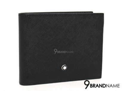 montblanc sartorial wallet 6cc black  - Authentic Bag กระเป๋าตังค์ มองบรังซ์ สีดำ ใบสั้น ด้านในใส่การ์ดได้ 6 ใบ เรียบ หรู ใช้งานง่าย