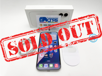 iPhone 16 128GB White แบต 100% ศูนย์ไทย (C2505044S7)
