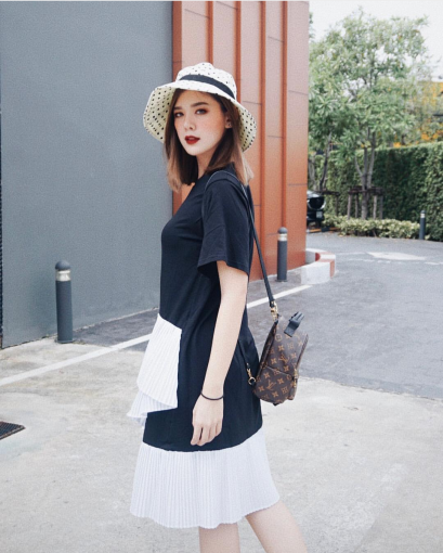 Maruko Polka Dot Hat 