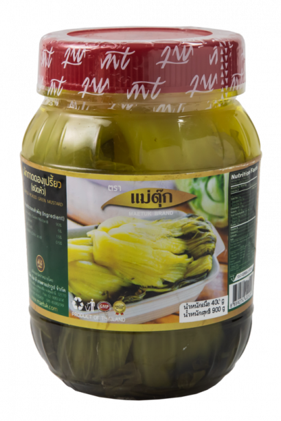 แม่ตุ๊ก ผักกาดดองเปรี้ยว ชนิดหัว 900 g