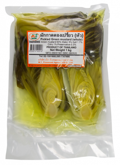 เอ็มที ผักกาดดองเปรี้ยว ชนิดหัว 900 g