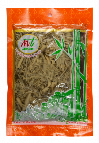 เอ็มที หน่อไม้รวก ขูดฝอยในน้ำใบย่านาง 200 g