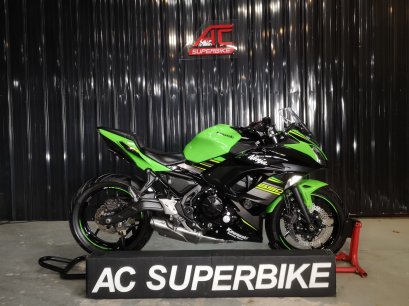Ninja650 KRT สีเขียวดำ ปี18 (ปิดการขาย)