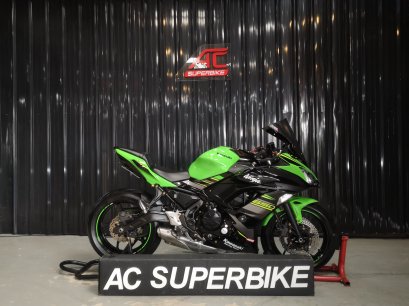 Ninja650 KRT สีเขียวดำ ปี​18​ (ปิดการขาย)