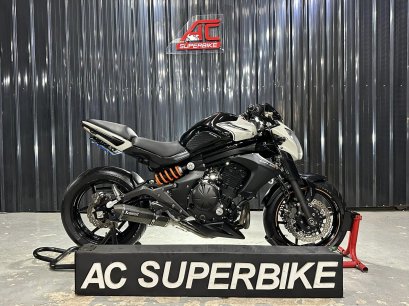 ER6N สีดำขาว ปี15 (ปิดการขาย)