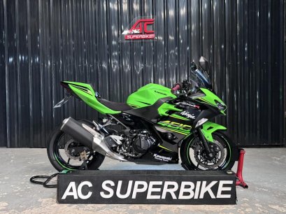 Ninja400 ABS สีเขียวดำ ปี19