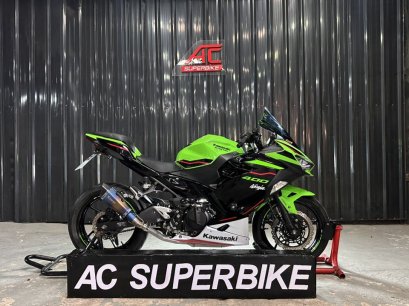 Ninja400SE ABS สีเขียวดำ ปี21