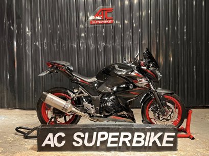 Z300 ABS สีดำแดง ปี17