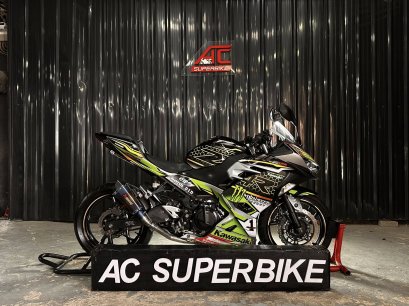 Ninja400 ABS สีดำเขียว ปี18