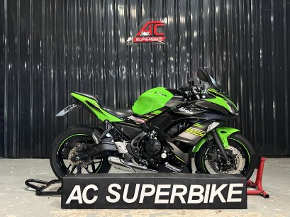 Ninja650 ABS สีเขียวดำ ปี19