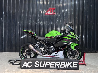 Ninja400 ABS สีเขียวดำ ปี21