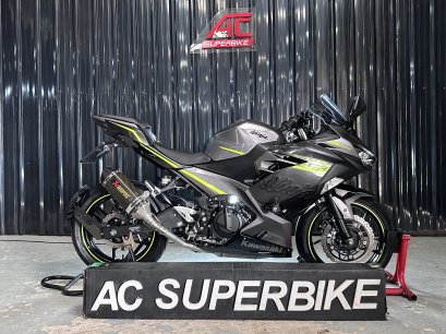 Ninja400 HG ABS สีดำเขียว ปี21