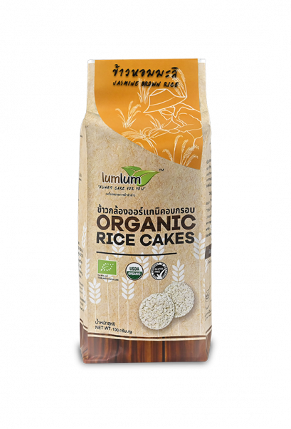 Organic Jasmine Brown Rice Cake