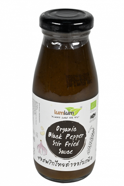 ซอสพริกไทยดำออร์แกนิค 200 กรัม
