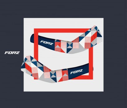 Cycling arm sleeve-[RED]