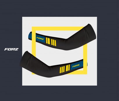 Cycling arm sleeve-[BLACK]