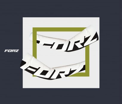 Cycling arm sleeve-[WHITE]