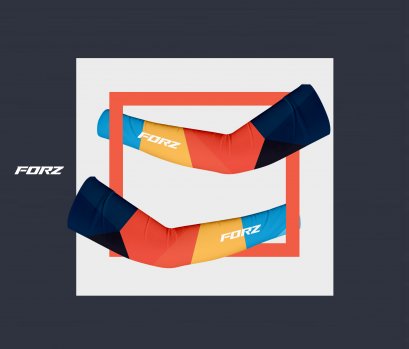 Cycling arm sleeve-[BLUE]