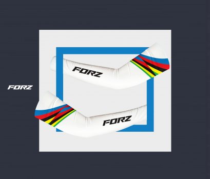 Cycling arm sleeve-[WHITE]