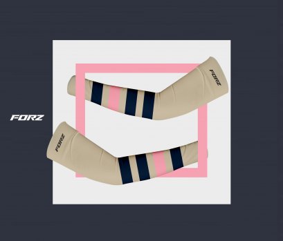 Cycling arm sleeve-[BROWN]