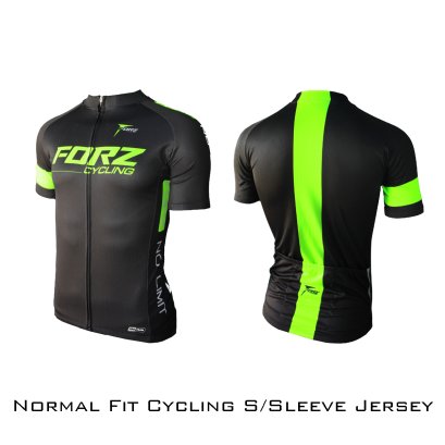 NORMAL FIT CYCLING S/SLEEVES JERSEY