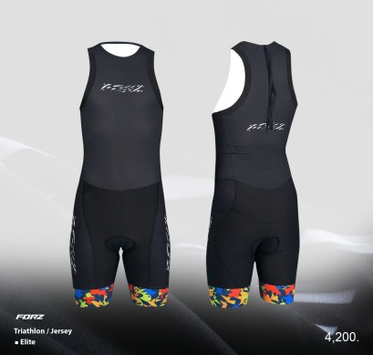 TRIATHLON/JERSEY รุ่น ELITE(แขนกุด)