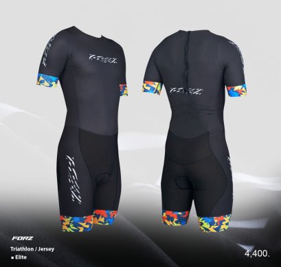 TRIATHLON/JERSEY รุ่น ELITE(แขนสั้น)