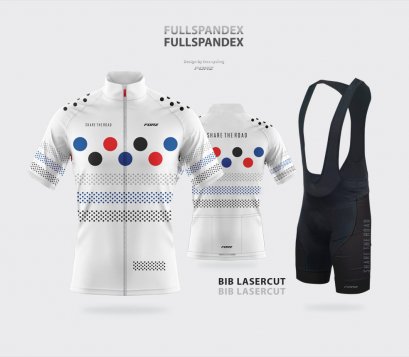 Fullspandex&BIB-[WHITE]