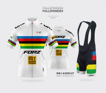 Fullspandex&amp;BIB-[WHITE]