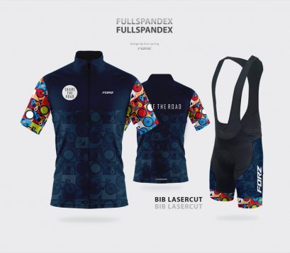 Fullspandex&amp;BIB-[NAVY]