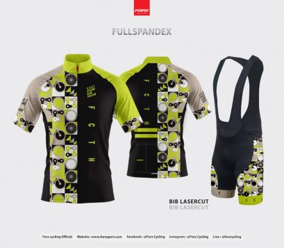 Fullspandex&amp;BIB-[GREEN]