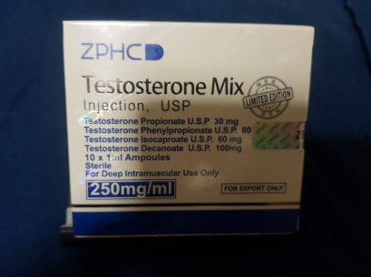 Testosterone Mix 250mg/ml amps ZPHC