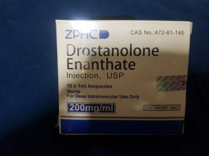 Drostanolone Enanthate 200mg/ml ZPHC, USA domestic