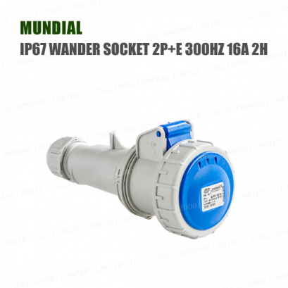 Industrial Plug & Socket - IP67 WANDER SOCKET 2P