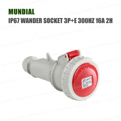 Industrial Plug & Socket - IP67 WANDER SOCKET 3P