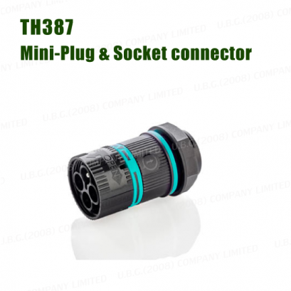 Electrical Connector IP68 - TH387 MINI CONNECTOR PLUG & SOCKET