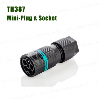 Electrical Connector IP68 - TH387 MINI CONNECTOR PLUG & SOCKET